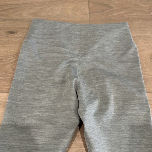 NIKE Heathered Gray One Dri-Fit Workout Running Active Legging Bottoms Size M - Picture 6 of 13